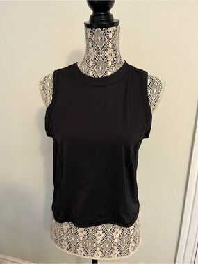 lululemon athletica Black Muscle Tank